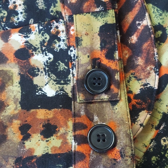 Attyre New York Jacket Multicolor Lightweight  Women's Size L  Stylish - Picture 11 of 11